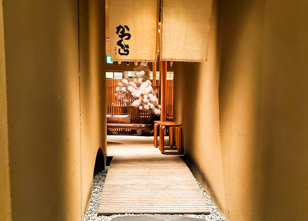 かつくら店内の様子
