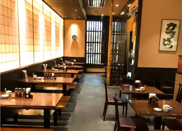 かつくら店内の様子