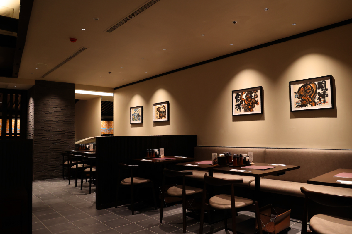 かつくら店内の様子